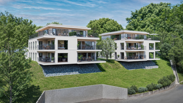Appartement de 3.5 pièces avec terrasse et jardin privatif